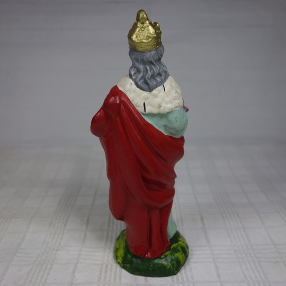 Fontanini Nativity Replacement Wiseman 5 Inch Scale Handpainted Italy Vintage-A - Picture 3 of 5